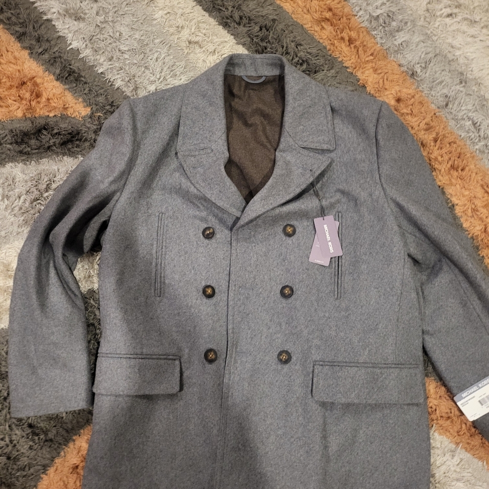 Men's Wool Blend Double Breasted
